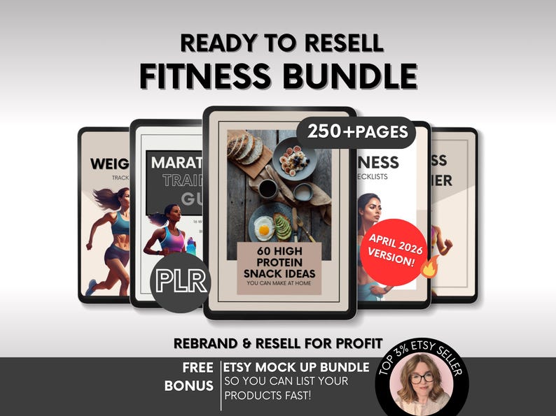 Fitness Bundle with MRR & PLR Ready To Resell